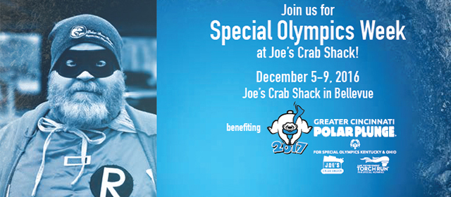 Joe’s Crab Shack Hosts Special Olympics Week Dec. 5-9