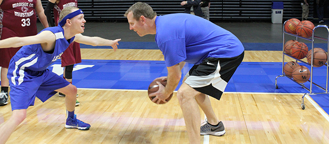 Rupp Arena Hosts Unified Basketball Clinic and Game