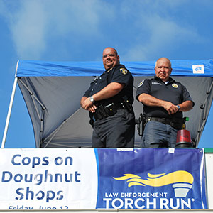Cops on Doughnut Shops