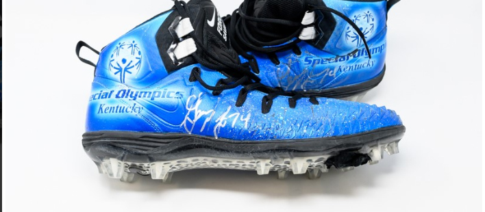 Seahawks’ Fant Auctions Cleats for SOKY
