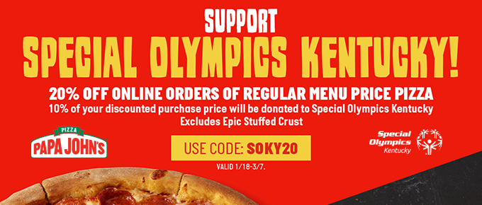 Papa John’s Lets You Save Dough and Support SOKY