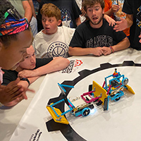 SOKY Shares Unified Robotics Program at Dreams with Wings Camp