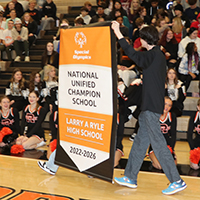 Ryle HS Unveils UCS National Banner Award
