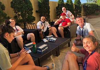 Team Kentucky athletes before the 2022 USA Games departure.